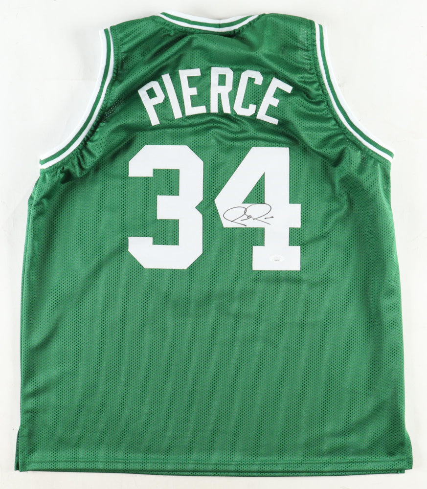 Paul Pierce Boston Celtics Autographed Basketball Jersey - JSA Authenticated