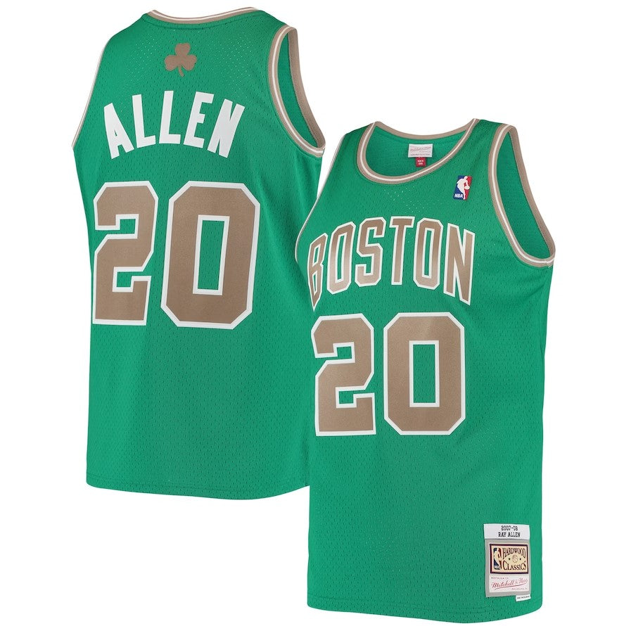 Ray Allen Boston Celtics Mitchell & Ness Boston Celtics 2001/02 Hardwood Classics Swingman Jersey