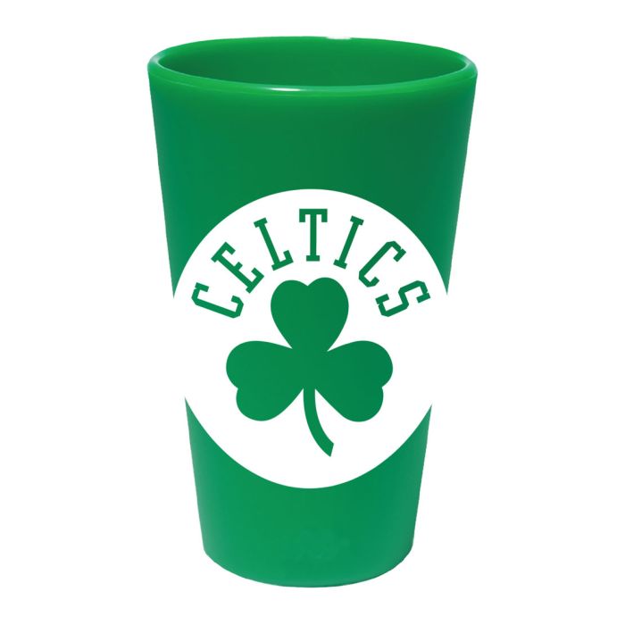 Boston Celtics 16 oz Team Color Silicone Pint Glass | Basketball ...