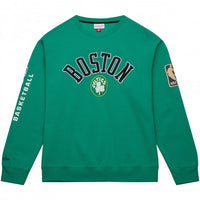 Boston Celtics Mitchell & Ness There and Back Fleece Crew Sweatshirt