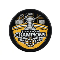 Zdeno Chara Boston Bruins Autographed 2011 Stanley Cup Champions Hockey Puck - Dynasty Sports & Framing 