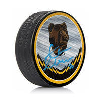 Zdeno Chara Boston Bruins Autographed 2023 Reverse Retro Hockey Puck - Dynasty Sports & Framing 