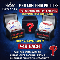 Dynasty Sports Philadelphia Phillies Autographed Mystery Baseball Drop