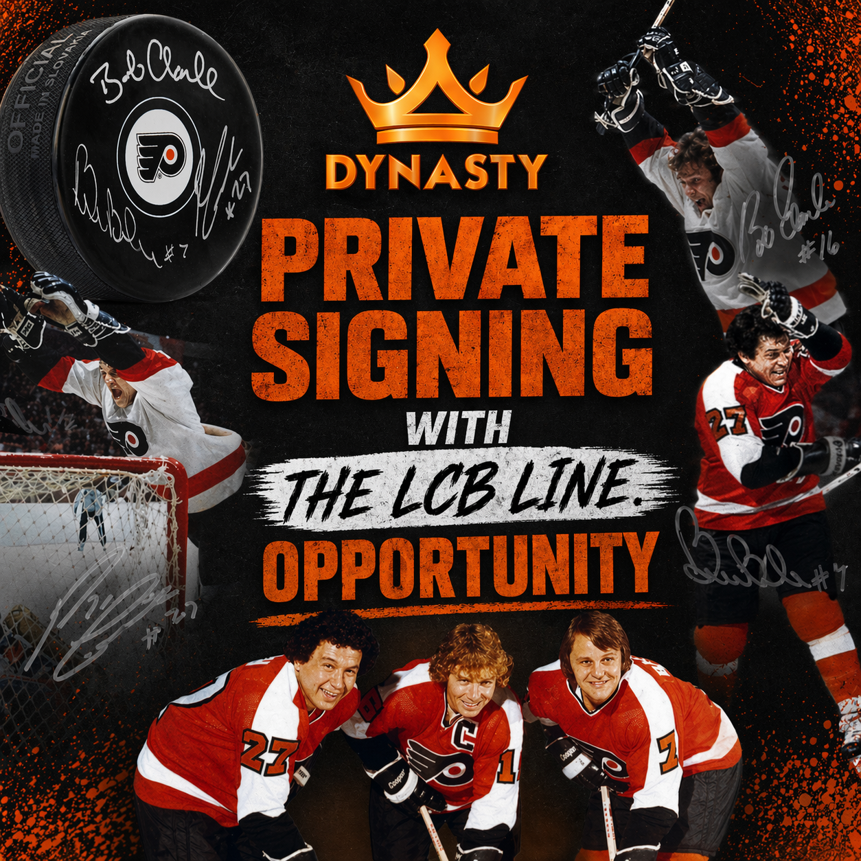 The Flyers LCB Line Private Signing Opportunity | Your Item