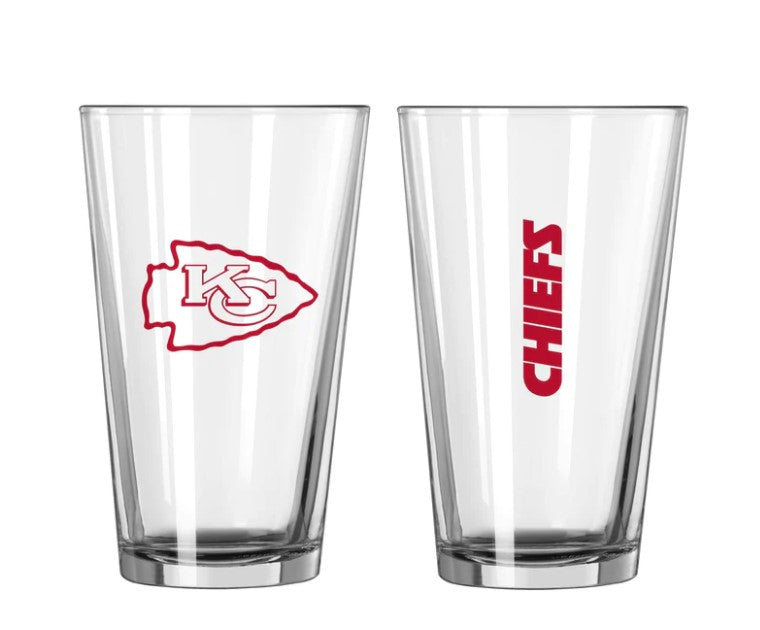 Kansas City Chiefs Game Day Pint Glass