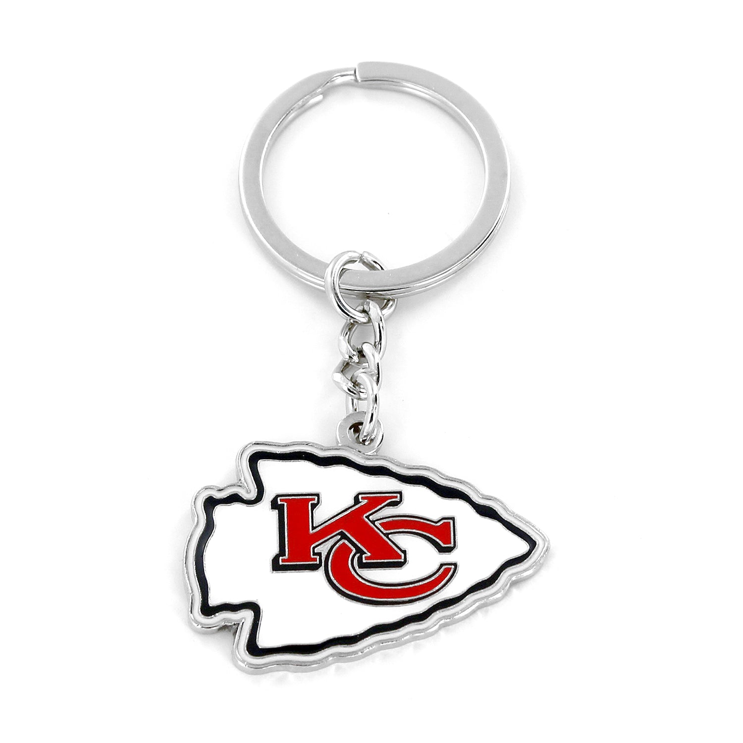 Kansas City Chiefs Metal Logo Keychain | Football Keychains, Car ...