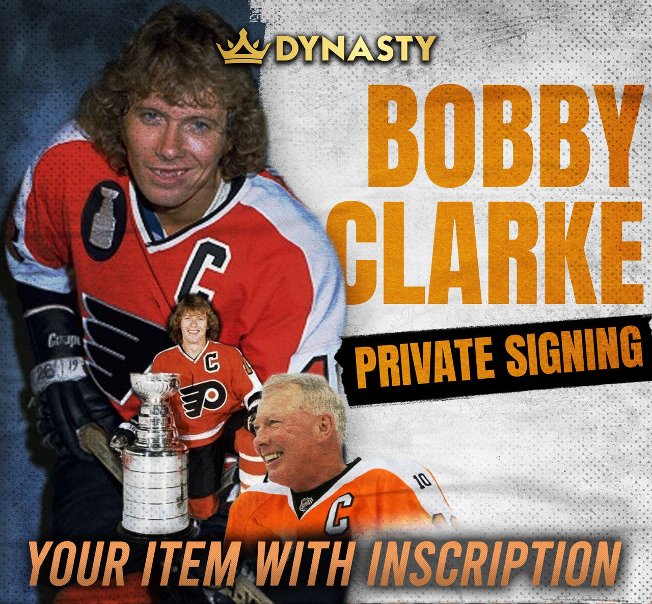 Bob Clarke Private Signing Opportunity | Inscription Add-On