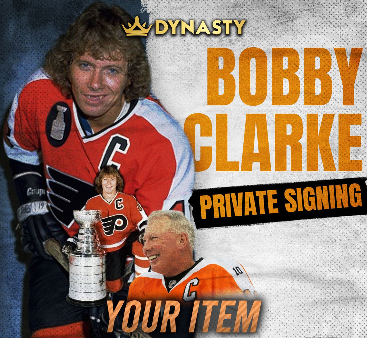 Bob Clarke Private Signing Opportunity | Your Item