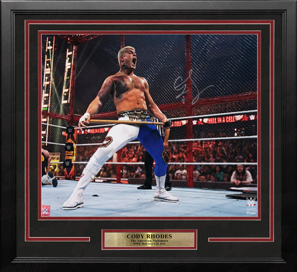 ●コーディ・ローデス●Cody Rhodes●サイン入ポスター●WWE CODY RHODES SIGNED 12x18 WWE WRESTLEMANIA 41 POSTER JOHN