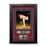 Cole Hamels 2008 World Series Philadelphia Phillies 8" x 10" Framed Photo with Engraved Autograph