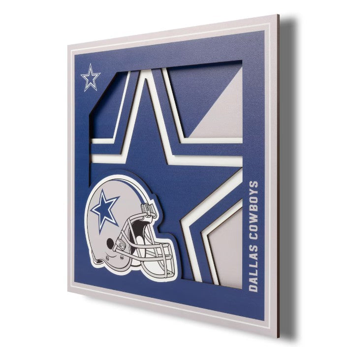 Dallas Cowboys 12" x 12" Wall Art