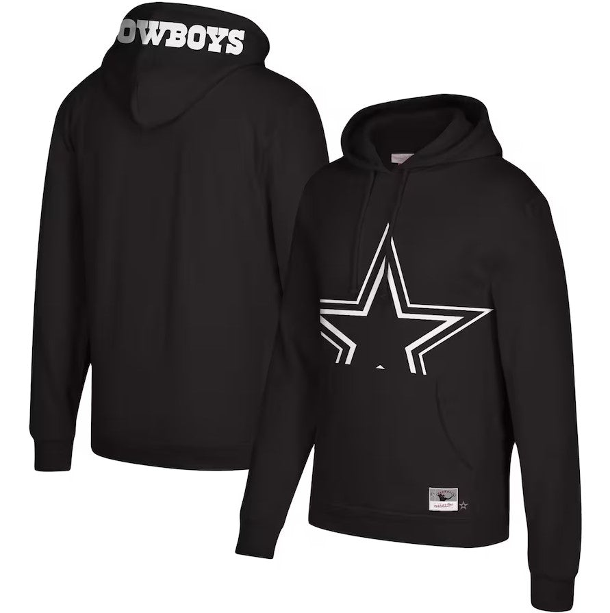 Dallas Cowboys Mitchell & Ness Big Face 3.0 Hoodie