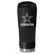 Dallas Cowboys "The Draft" 24 oz. Stainless Steel Stealth Travel Tumbler - Dynasty Sports & Framing 