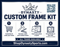 Philadelphia Eagles Super Bowl LIX Champions Custom NFL Football 8x10 Picture Frame Kit (3 Colors)