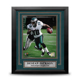 DeSean Jackson in Action Philadelphia Eagles 8" x 10" Framed Football Photo - Dynasty Sports & Framing 