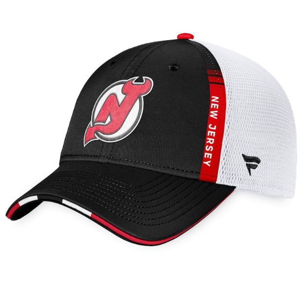 New Jersey Devils '22 Authentic Pro Draft Adjustable Hat - Dynasty Sports & Framing 