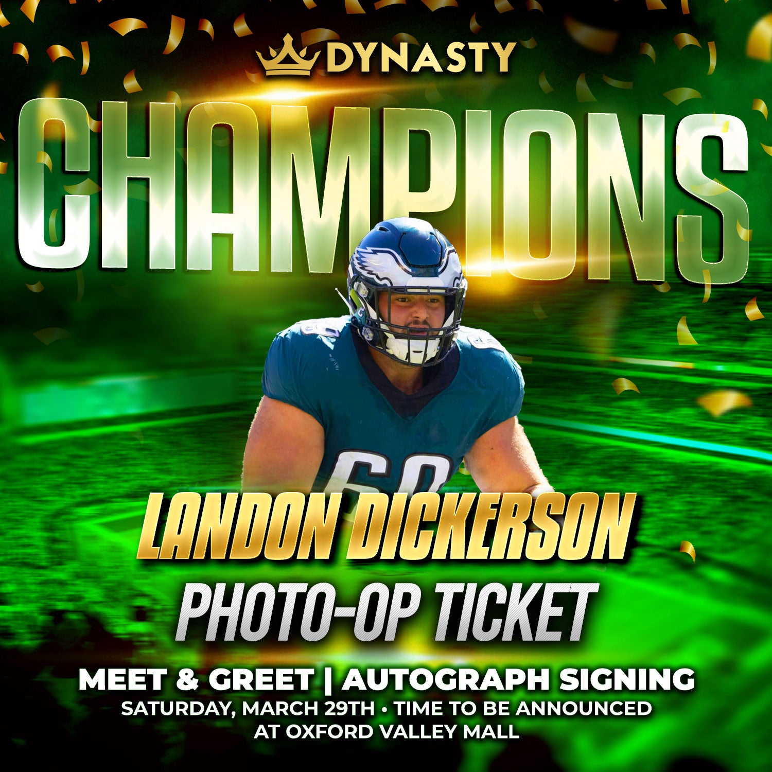 Landon Dickerson World Champions Experience Tickets