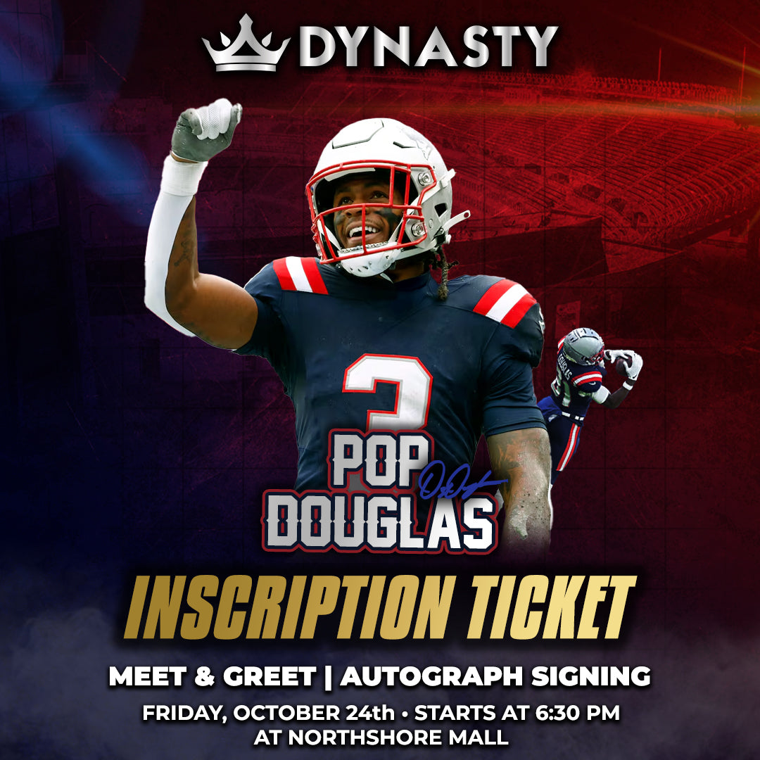 DeMario "Pop" Douglas Inscription Ticket