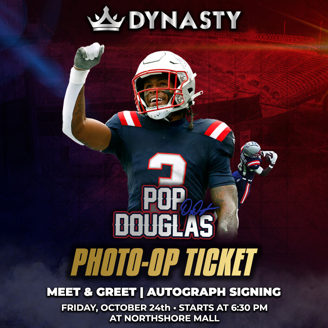 DeMario "Pop" Douglas New England Patriots Experience Tickets