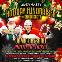 Jamie Drysdale Santa Scott Fundraiser Tickets
