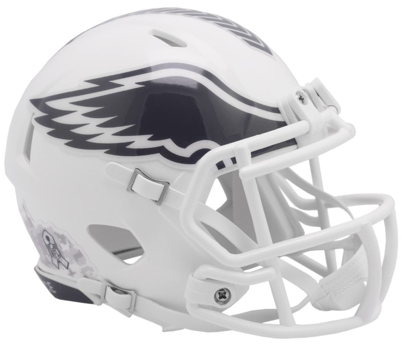 Philadelphia Eagles Riddell 2024 Salute to Service Speed Full-Size Helmet