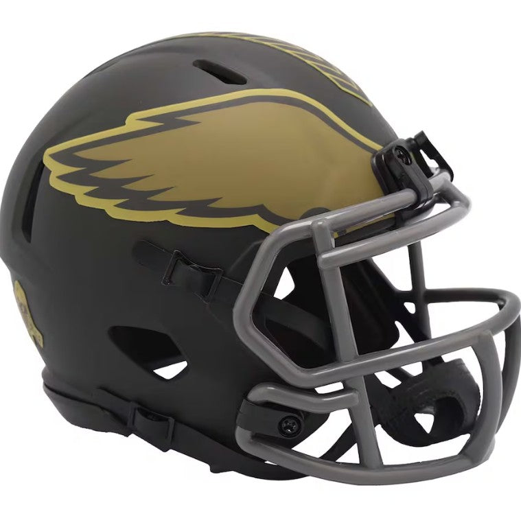 Philadelphia Eagles Riddell 2025 Salute to Service Speed Mini-Helmet