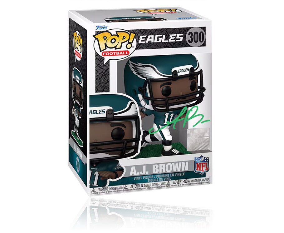 AJ Brown Philadelphia Eagles Autographed Funko Pop