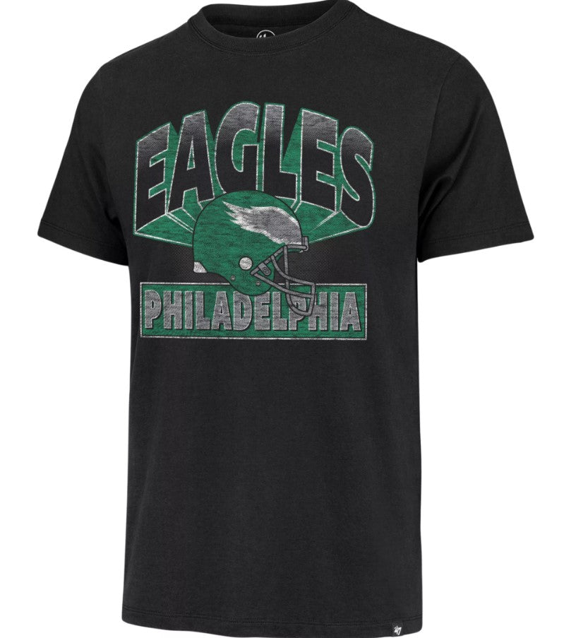 Philadelphia Eagles '47 Brand Amplify Franklin Black Men's T-Shirt
