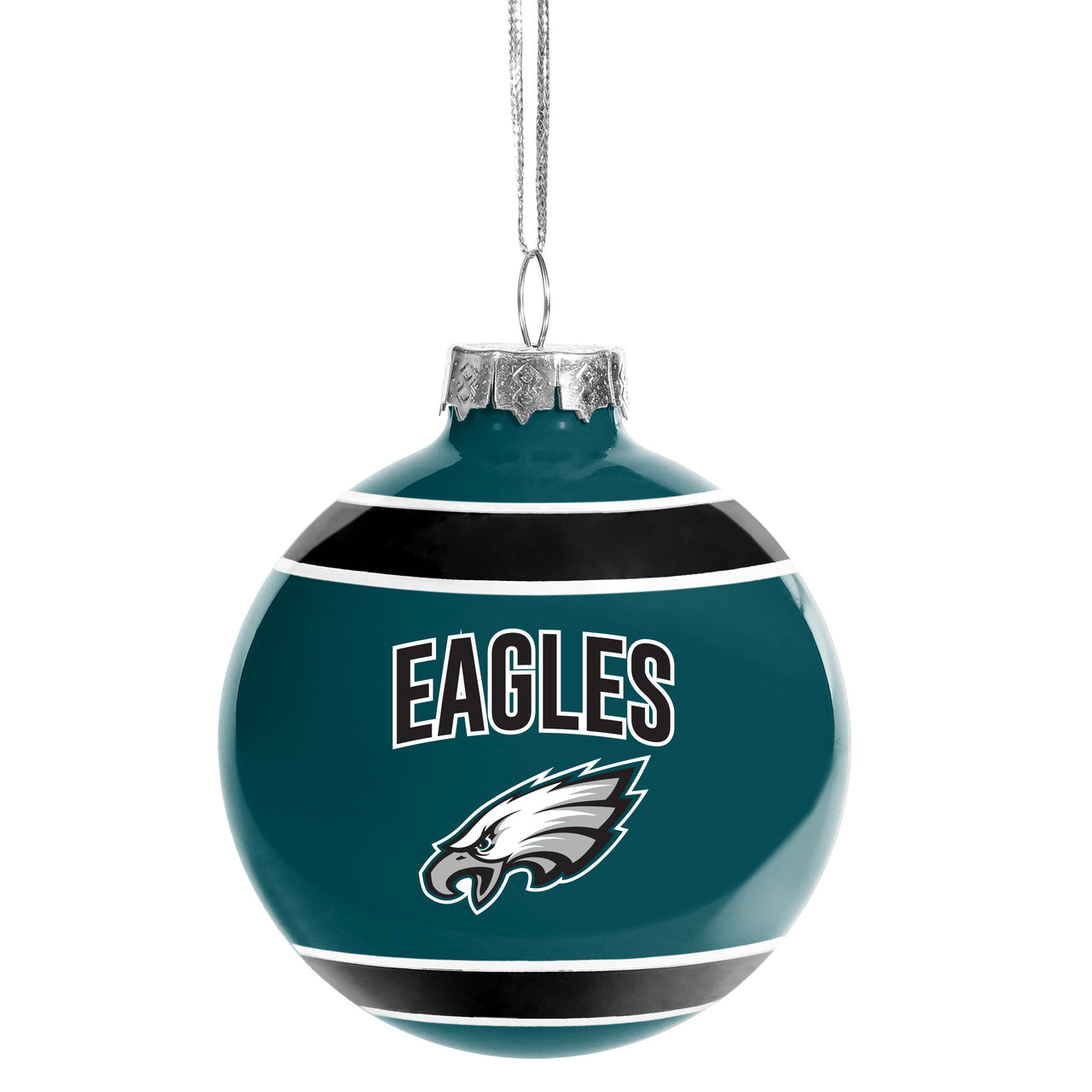 Philadelphia Eagles Holiday Ball Ornament