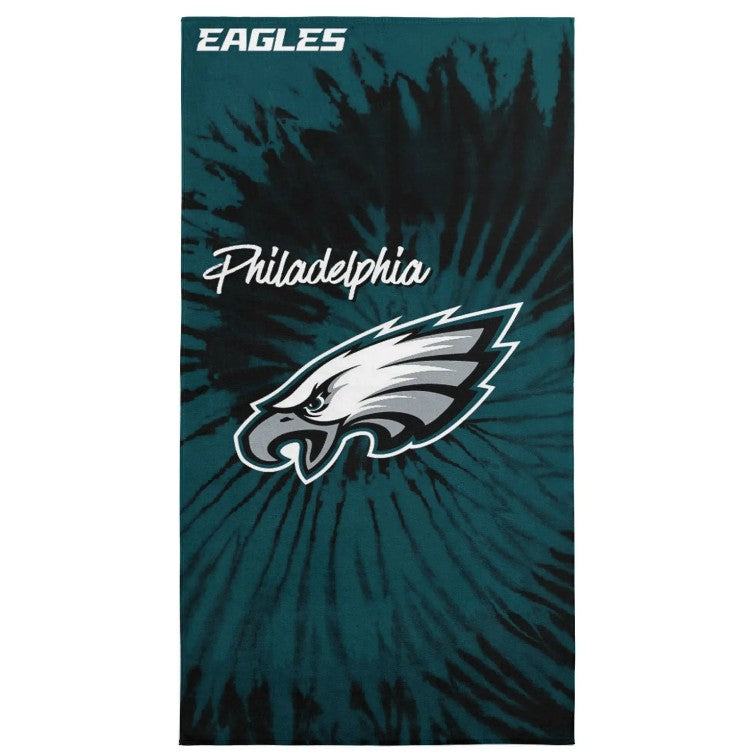 Philadelphia Eagles 30" x 60" Psychedelic Beach Towel