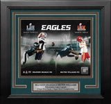 Brandon Graham & Milton Williams Super Bowl Sacks Philadelphia Eagles 8" x 10" Framed Collage Photo