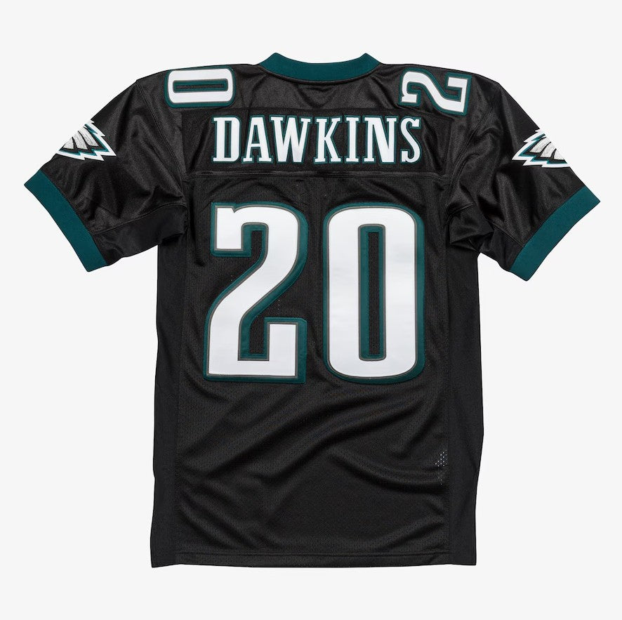 Philadelphia Eagles Nfl Black Dawkins Jersey Brian Dawkins Signed