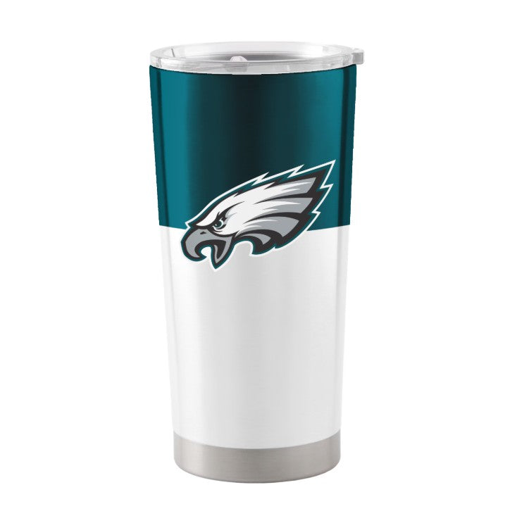 Philadelphia Eagles 20 oz. Colorblock Stainless Tumbler
