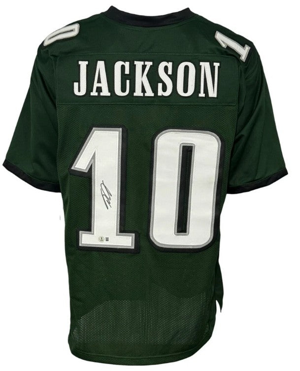 DeSean Jackson Philadelphia Eagles Autographed Green Football Jersey