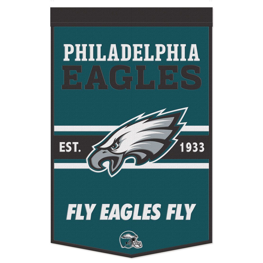 Philadelphia Eagles 24" x 38" Primary Wool Banner