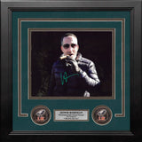 Howie Roseman Blackout Cigar Philadelphia Eagles Autographed 8" x 10" Framed Football Photo - Dynasty Sports & Framing 