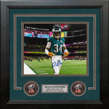 Isaiah Rodgers Super Bowl LIX Philadelphia Eagles Autographed 8" x 10" Framed Football Photo - Dynasty Sports & Framing 