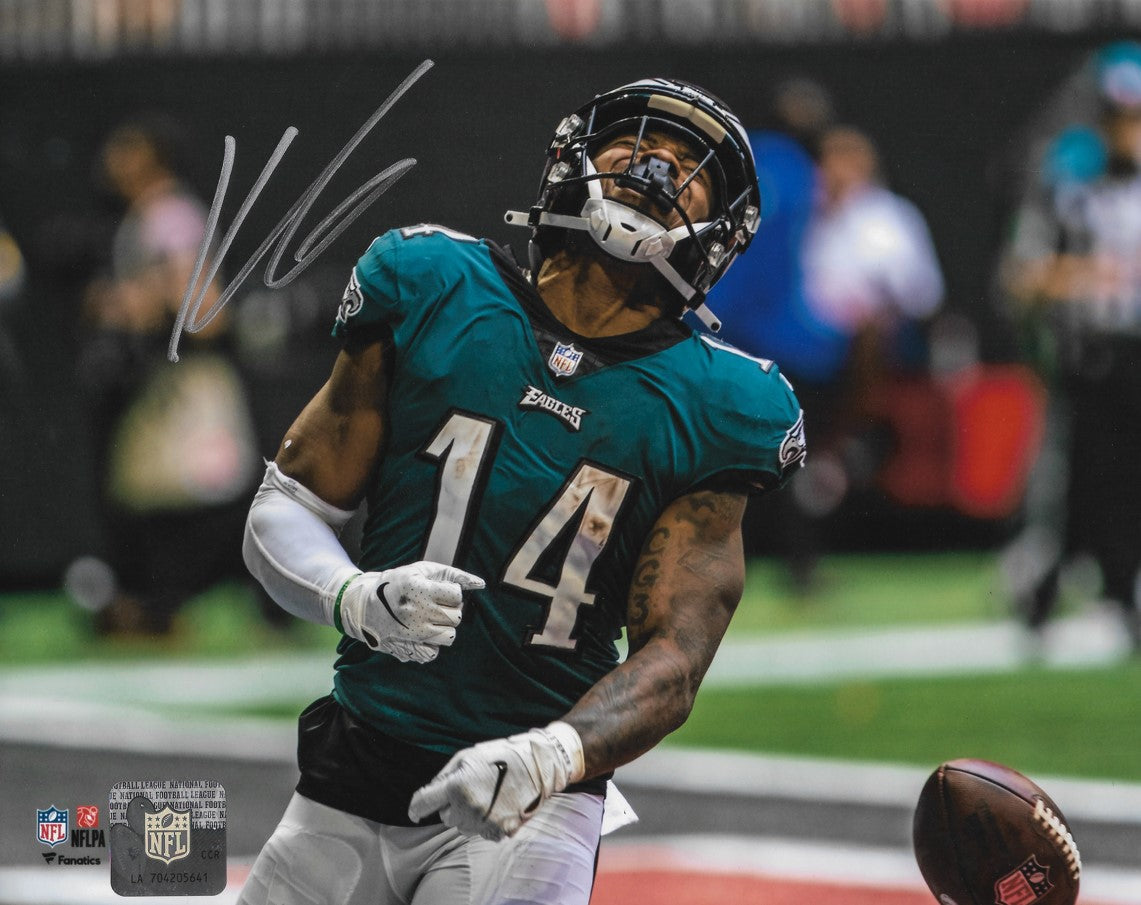 Kenneth Gainwell 1st Touchdown Philadelphia Eagles Autographed Photo - Dynasty Sports Authenticated - Dynasty Sports & Framing 