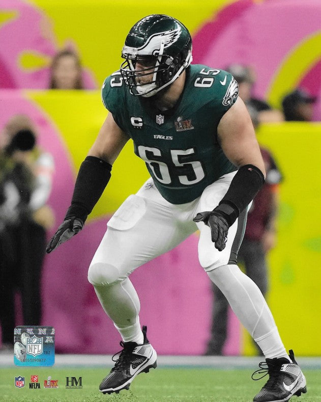 Lane Johnson Philadelphia Eagles Super Bowl LIX Champions Photo