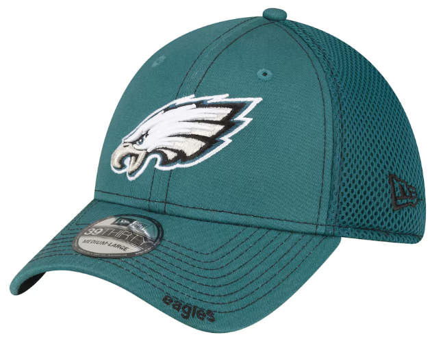 Philadelphia Eagles Green Logo New Era Flex Hat
