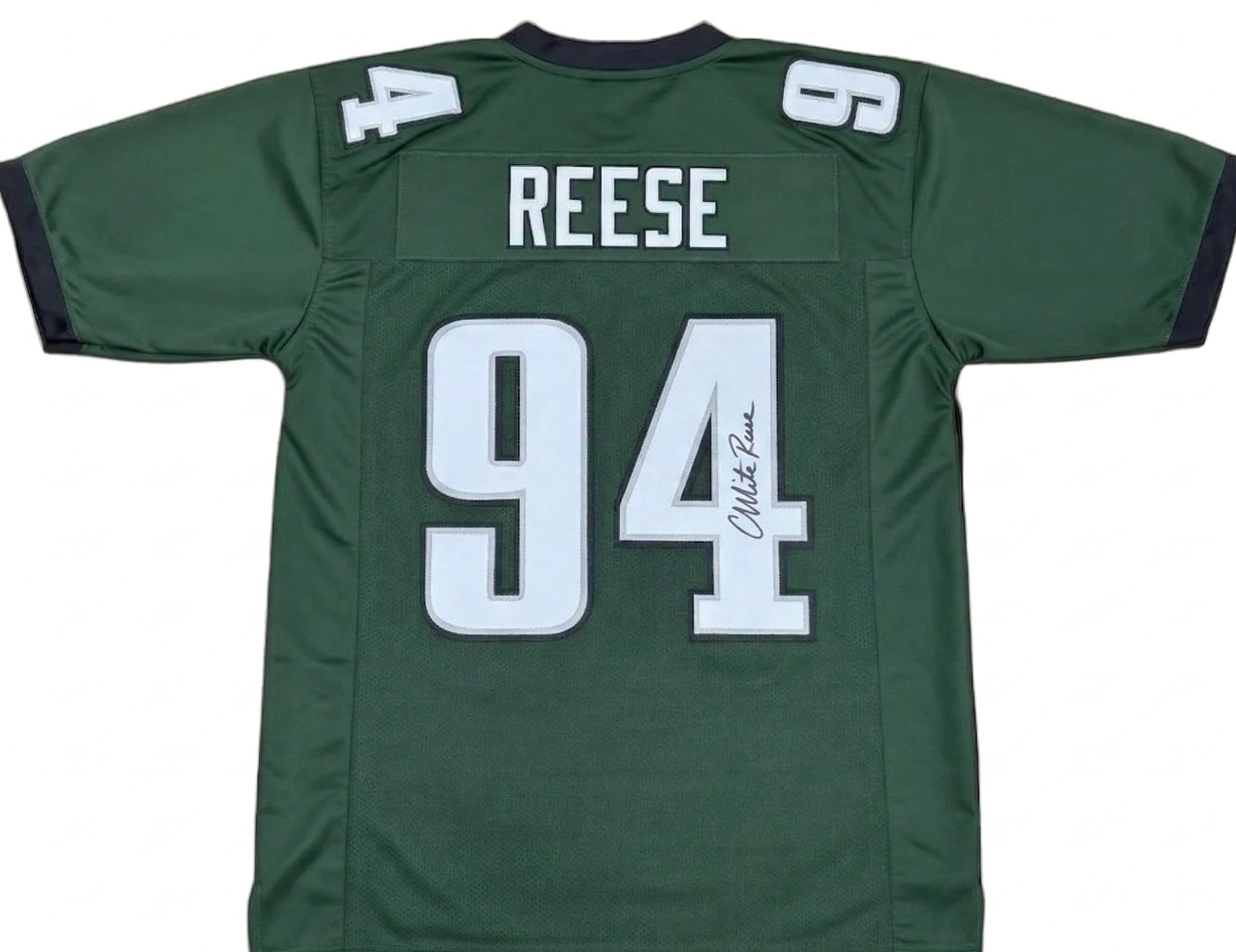 Merrill Reese "Voice of Philly Football" Pro Style Autographed Name & Number Jersey