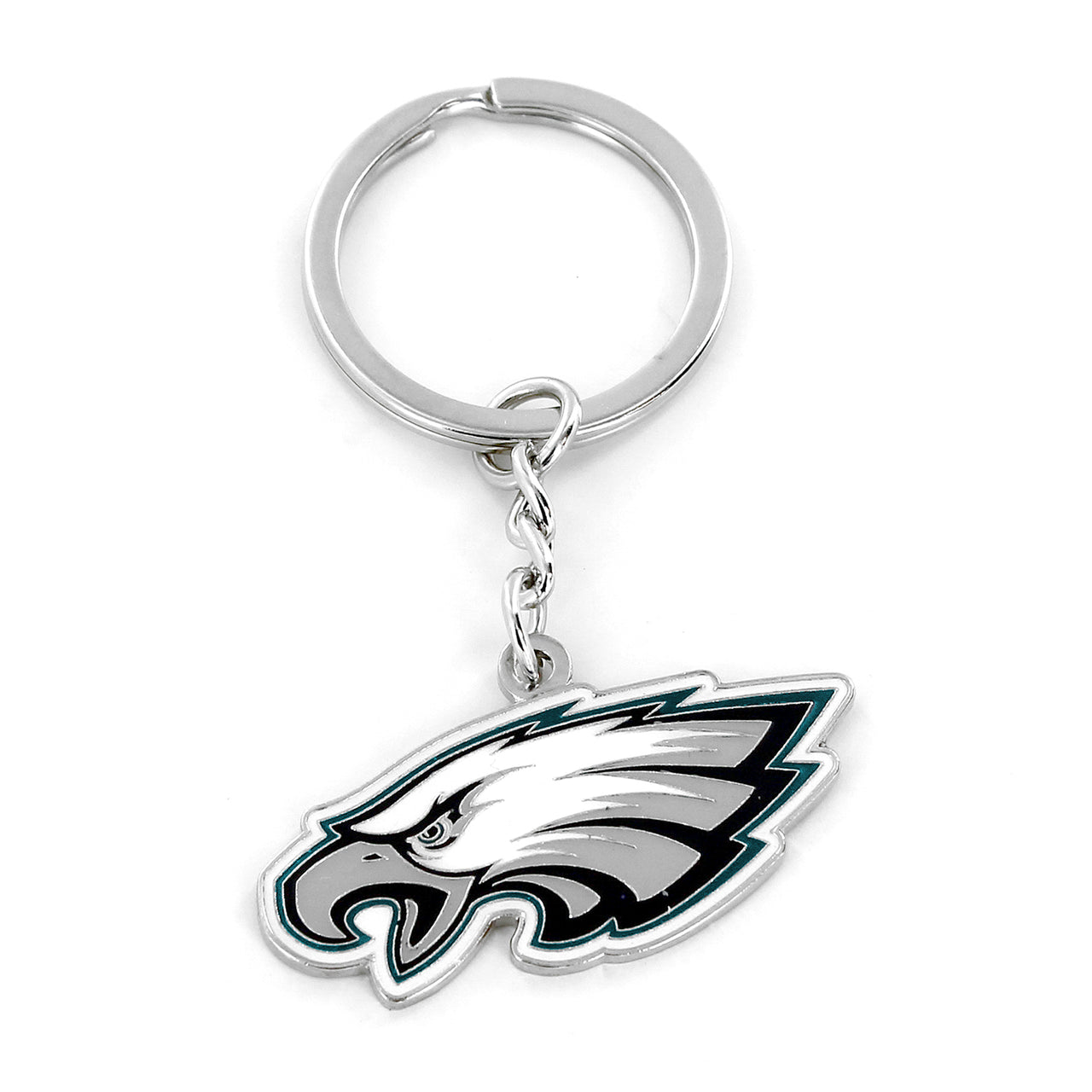Philadelphia Eagles Metal Logo Keychain
