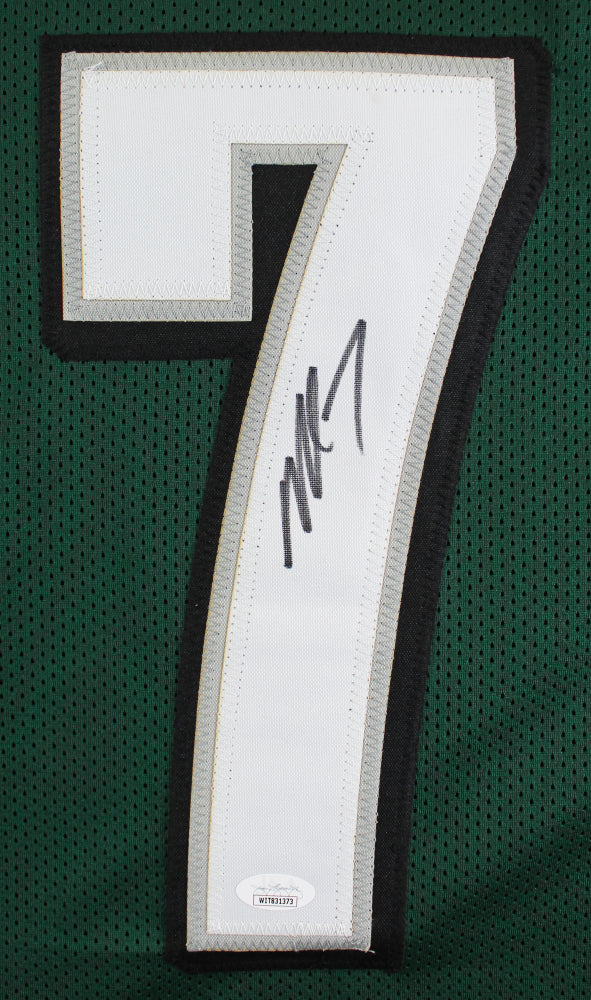 Michael Vick Philadelphia Eagles Autographed Green Jersey - Dynasty Sports & Framing 