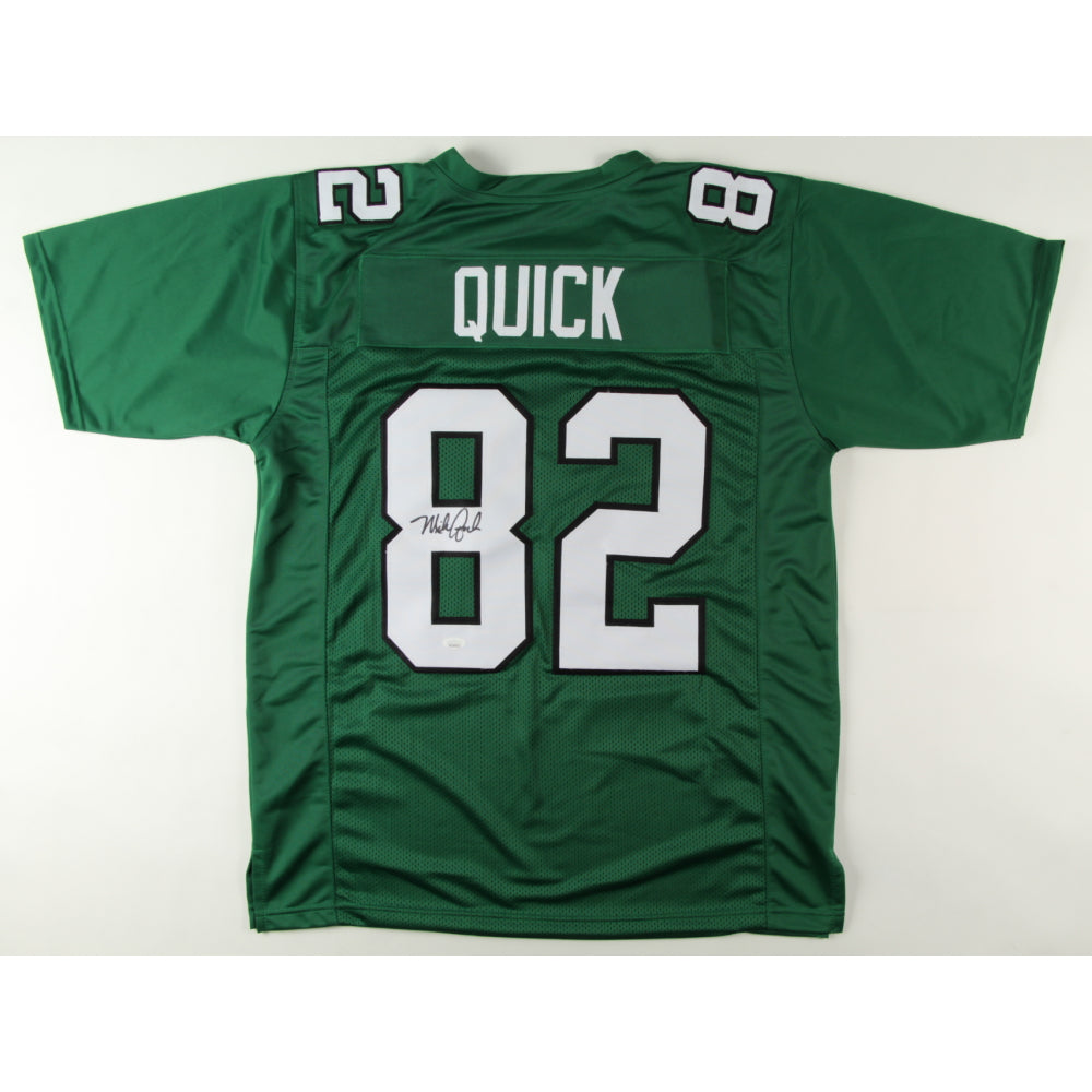 Mike Quick Philadelphia Eagles Autographed Kelly Green Football Jersey