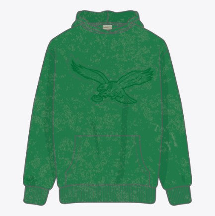 Philadelphia Eagles Mitchell & Ness Downtown Collection Fleece Hoodie