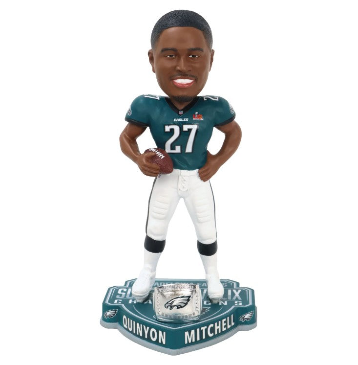Quinyon Mitchell Philadelphia Eagles Super Bowl LIX Champions 8" Bobble Head