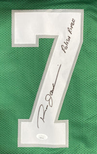 Ron Jaworski Philadelphia Eagles Autographed Throwback Jersey Inscribed The Polish Rifle