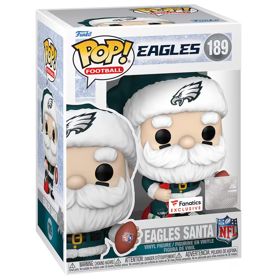 Philadelphia Eagles Santa Funko Pop! Vinyl Figure