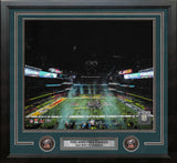 Philadelphia Eagles Super Bowl LIX Champions Stadium Celebration 16" x 20" Framed Football Photo - Dynasty Sports & Framing 