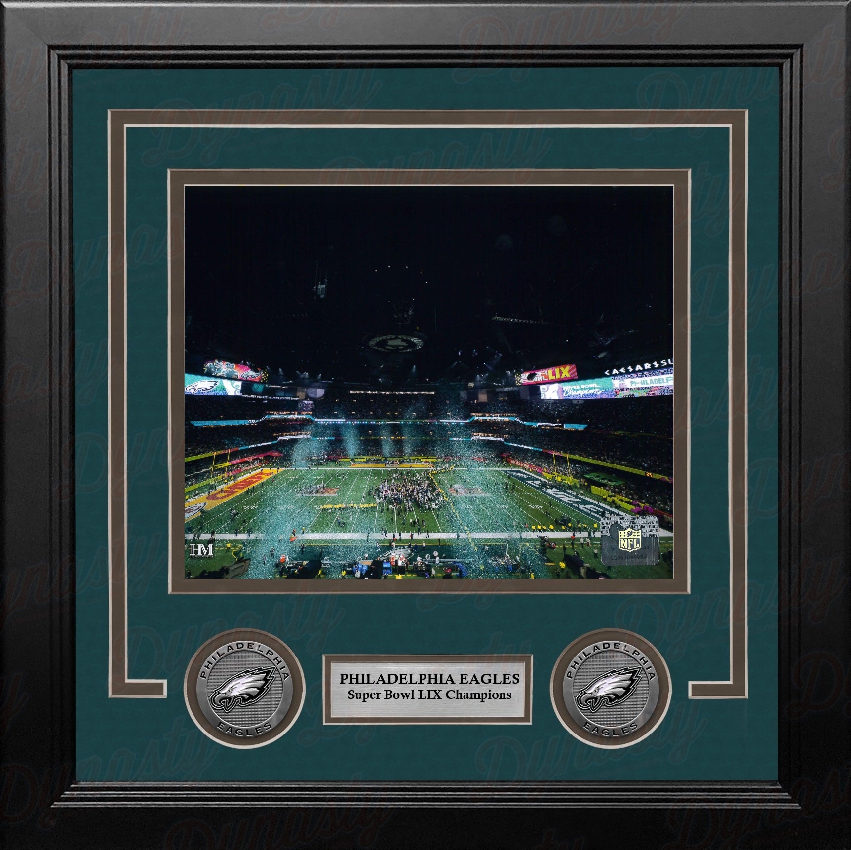 Philadelphia Eagles Super Bowl LIX Champions Stadium Celebration 8" x 10" Framed Football Photo
